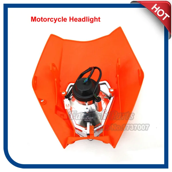 

Motorcycle Headlight For KTM Enduro Motocross Front Light Alien SX SXF Dirt Bike