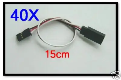 

40x6 "15 см 150 мм сервоудлинитель провод Futaba JR