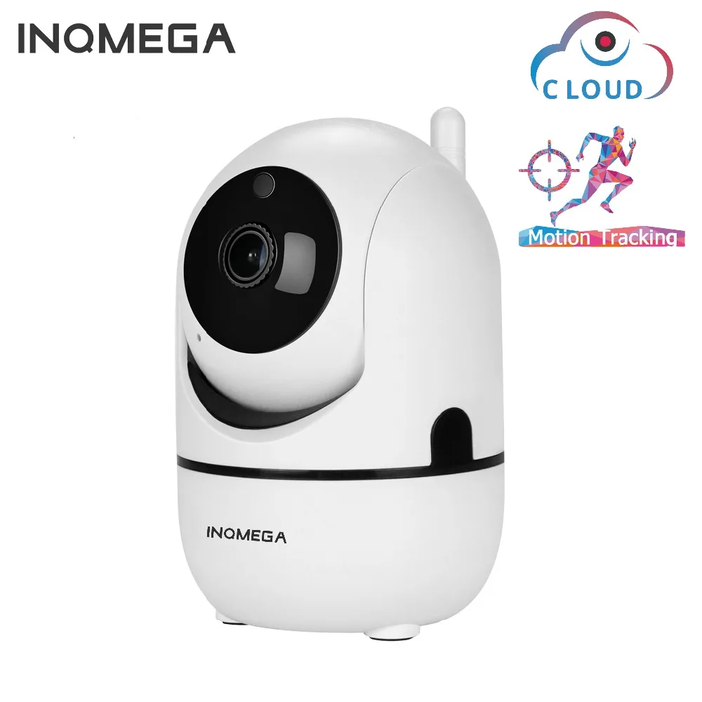 Online Inqmega HD 1080P Cloud Cámara IP inalámbrica Seguimiento automático inteligente de vigilancia de seguridad para el hogar humano Cámara CCTV Red Wifi Cámara
