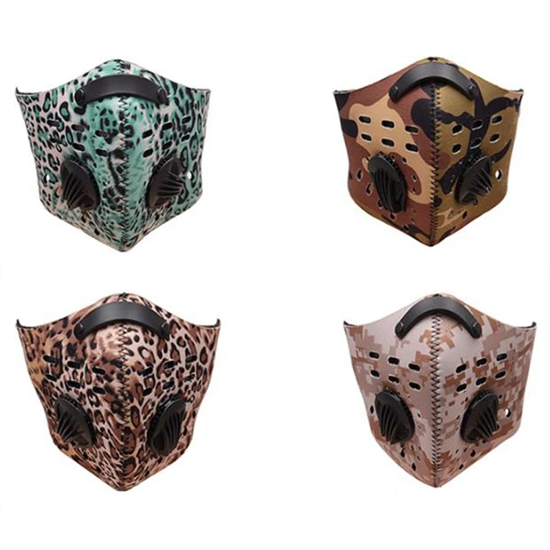 

High Quality Activated Carbon Anti Dust Bicycle Motorcycle Racing Ski Half Face Mask