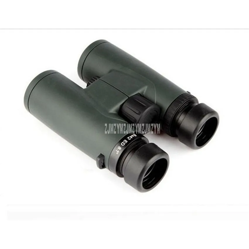 Portable 8X 42mm High Magnification HD Professional Zoom Powerful BAK4 Prism Optics Lens Long Range Binocular Telescope 8X42ED