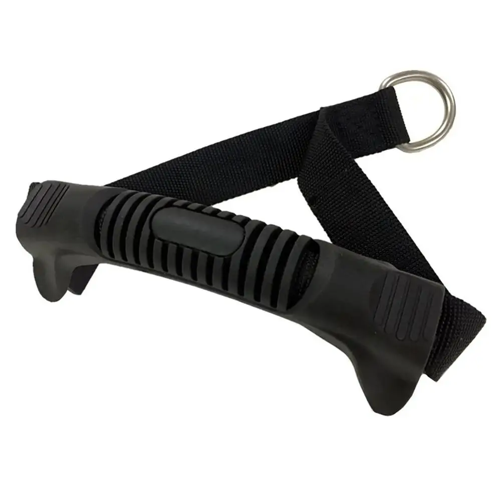 

Resistance Band Ribbon Handle Fitness Exercise Training Stretching Pull Rope Sports Accessories Gym Machine Attachment