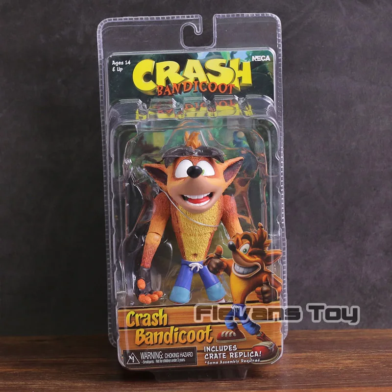 

NECA Crash Bandicoot PVC Action Figure Collectible Model Toy