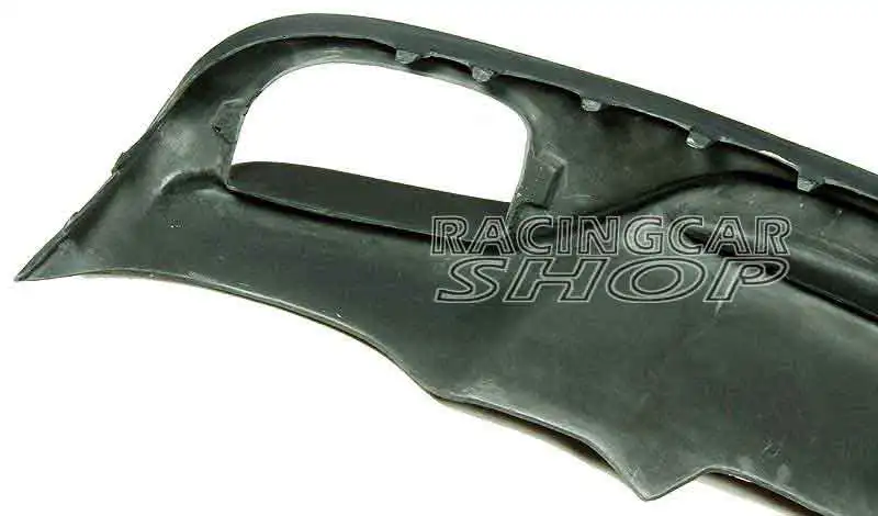 Rear Lip Diffuser Exhaust Tips Muffler End For Audi A4 B8 Non-Sline Bumper 08-12