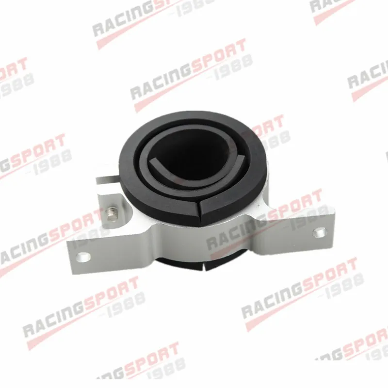Fuel Pump Bracket Clamp Cradle Anodised Single Billet With 2 Inserts Blue
