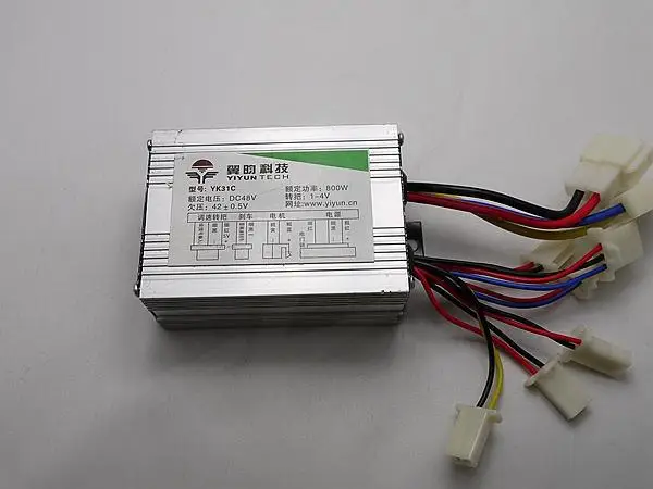 Бесплатная доставка yiyun yk31c двигатель постоянного тока регулятор скорости 48v 800w