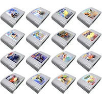 

Video Game Cartridge 64 Bits Game Console Card Racing Games English Language US Version