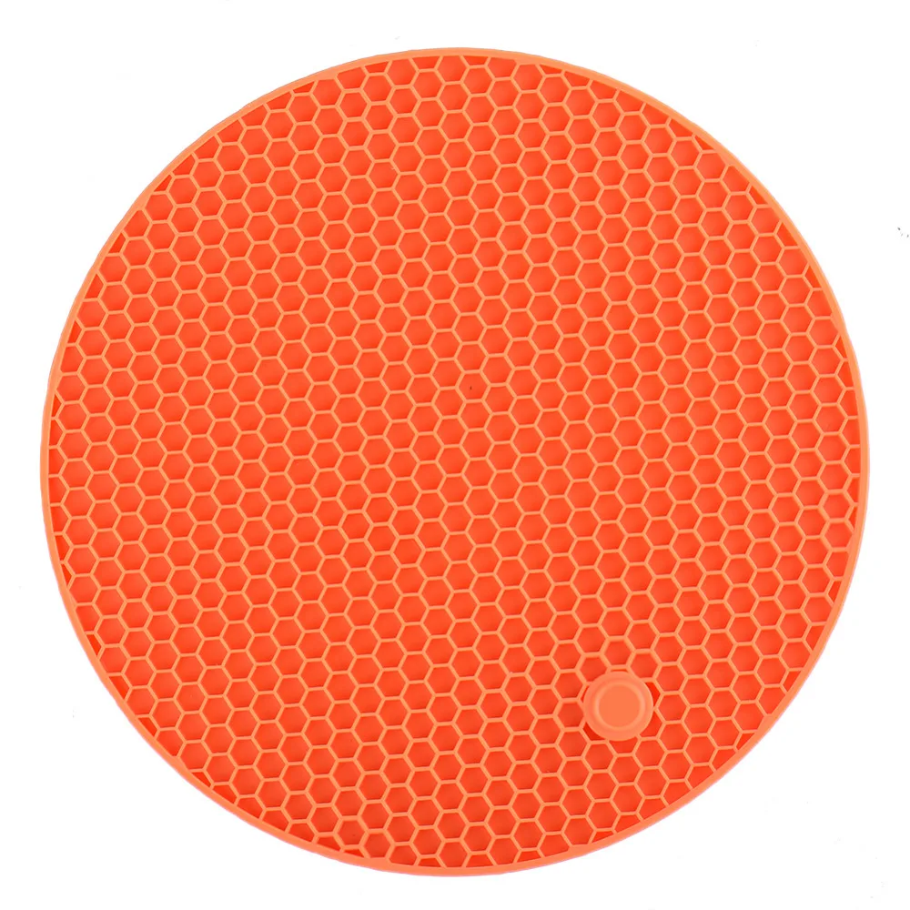 

Durable Silicone Round Non Slip Heat Resistant Mat Coaster Cushion New & Wholesale
