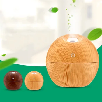 

130ml USB Aroma Air Freshener Essential Oil Diffuser Ultrasonic Mist Humidifier Air Purifier 7 Color Change LED Night light