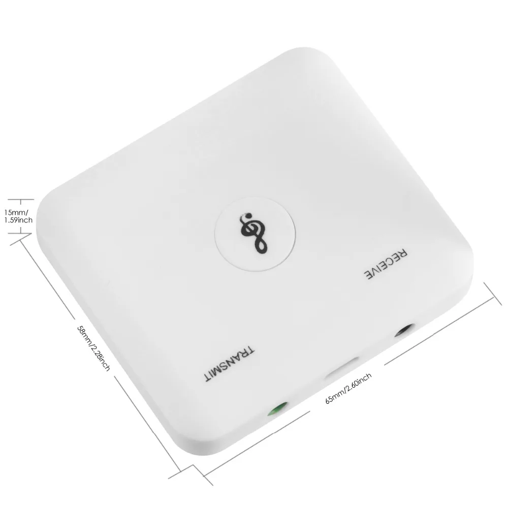 2 in 1 Bluetooth Transmitter And Receiver A2DP Home TV Stereo 3.5mm Port USB Charger Wireless Audio Adapter For Phone PC