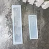 Moule rectangulaire et marque-page chat en Silicone, avec trous, en résine époxy, fabrication artisanale de bijoux ► Photo 3/6