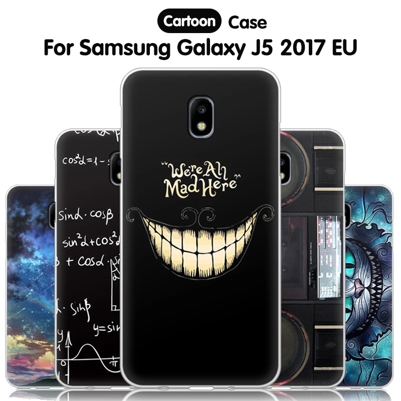 

JURCHEN 5.2" Silicone Case For Samsung Galaxy J5 2017 EU European Version Cover For Samsung Galaxy J5 2017 J530 J530F EU Case
