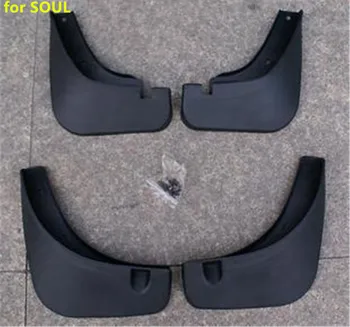 

Auto parts ABS plastic car Mud Flaps Splash Guard fender For Kia SOUL 2010 2011 2012 2013 Car styling