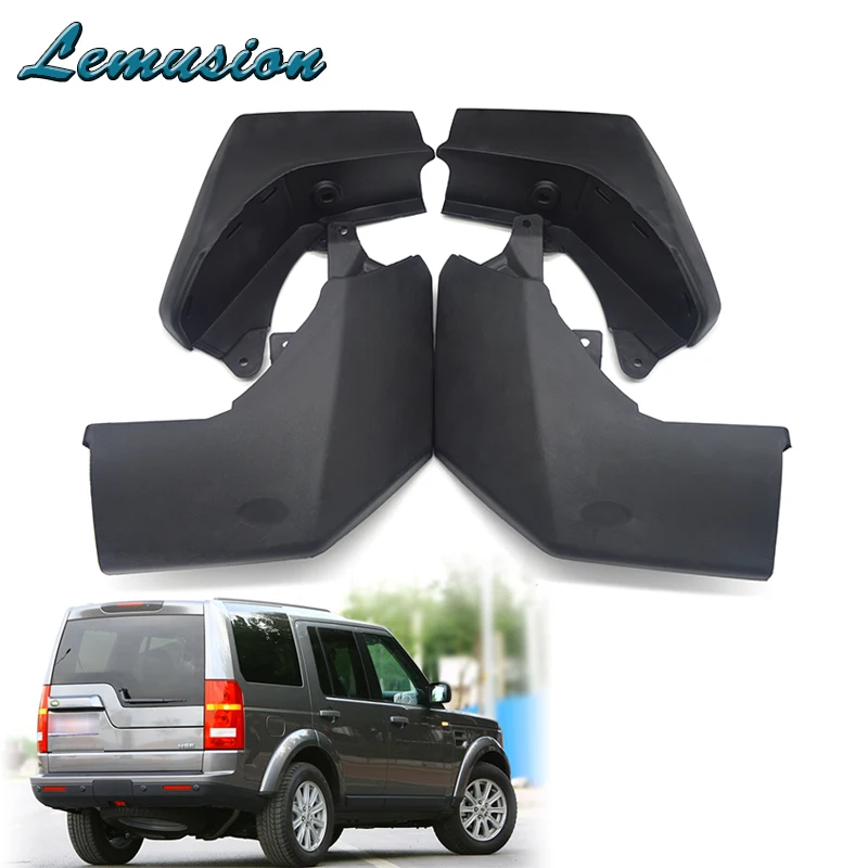 1Set Car Front Rear Mudguards For Land Rover Discovery 3 2004 2005 2006
