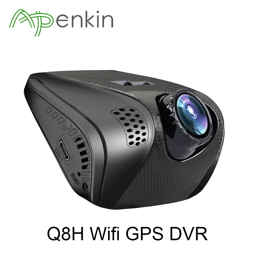 Автомобильный видеорегистратор Arpenkin Mini Q8H беспроводной с Wi Fi угол обзора 140