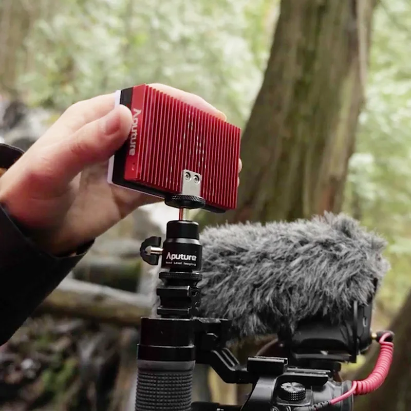 Aputure AL MX фотографическое светодио дный освещение светодиодный видео свет с 6
