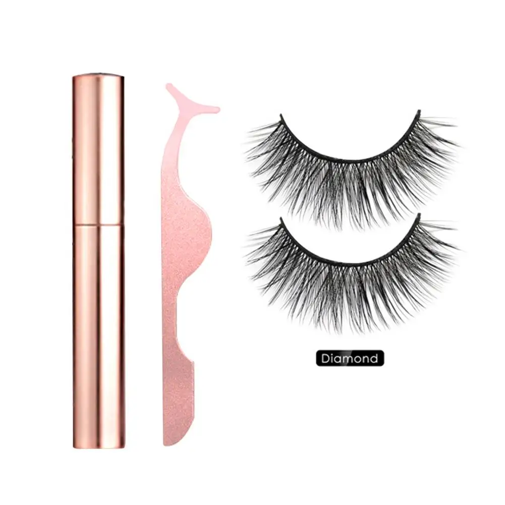 

Magnetic Eyeliner Liquid Magnet False Eyelash Kit Reusable Natural Look False Lashes
