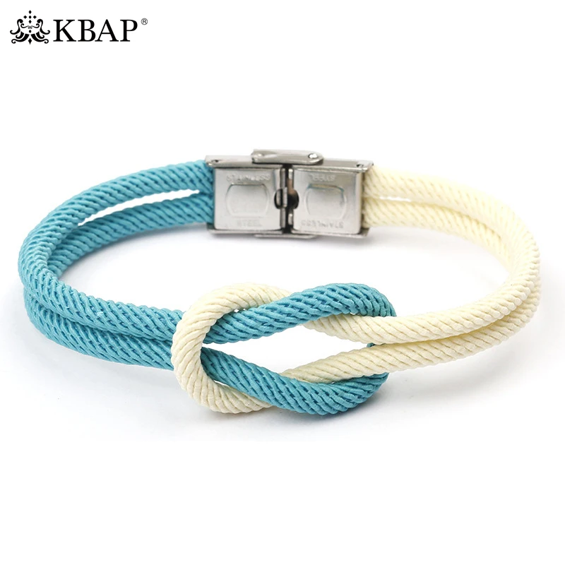 

Nautical Sailor Marine Rope Knot Bracelet Bangle Wristband Friendship Bracelets for Boy Girl Women Men Fashion Jewelry Favors