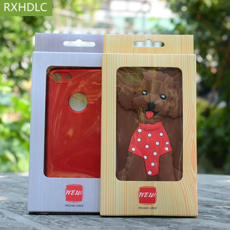 

Wholesale New Blister Paper Retail Packaging Box Custom Package Universal packing For iPhone X 8 7 6S Plus 5.5 4.7 case cover