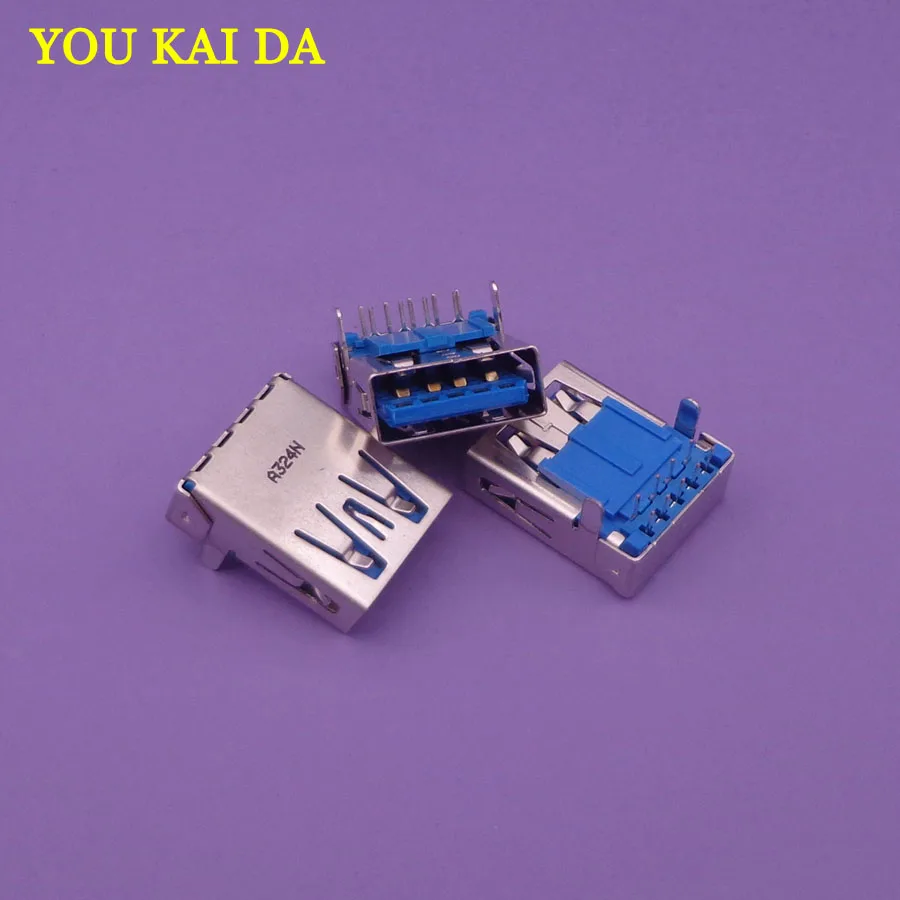 2-100 шт. оригинальный ноутбук 3 0 USB гнездовой разъем/sockect/разъем 2 фута для ноутбука