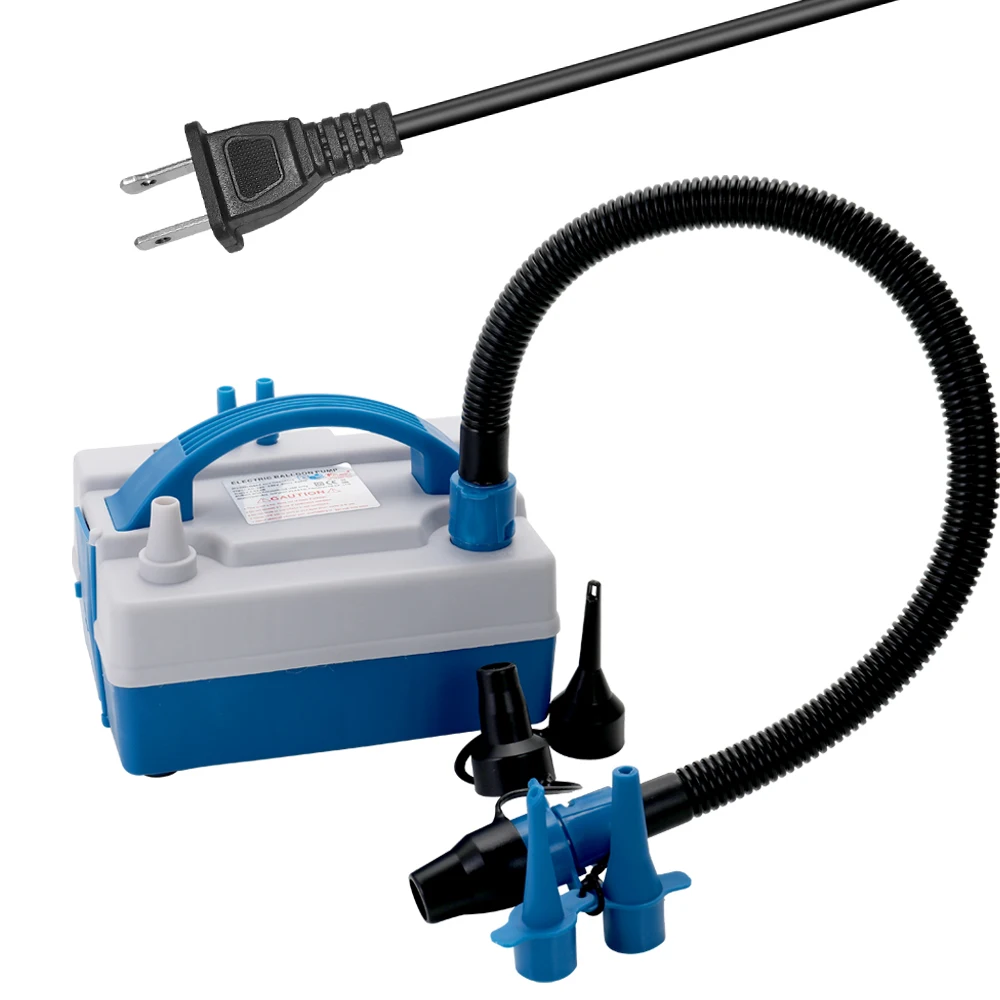 

Multifunctional Electric Balloon Pump High Power Two Nozzle Inflator Pump Suction Pump Fast Portable Inflatable Tool