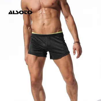 

ALSOTO Shorts Men Breathable Casual Shorts Bermuda Masculina Mens Shorts Hombre Compression Homme De Bain Hombre