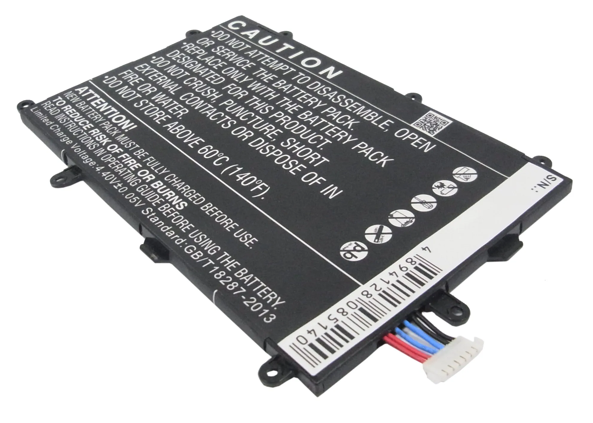 Аккумулятор Cameron Sino SP4073B3H 4000 мач для Samsung Galaxy tab 4 7 0 SM 230 1 10 |Батареи планшетов и