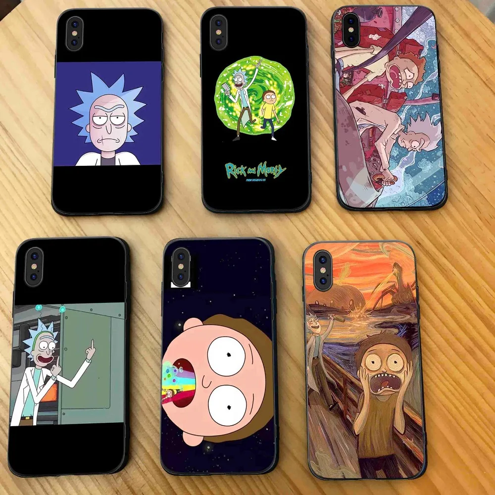 Rick And Morty Phone Cases Cover for Huawei P30 lite pro nova 3i Mate 20 Case P smart 2019 Soft | Мобильные телефоны и