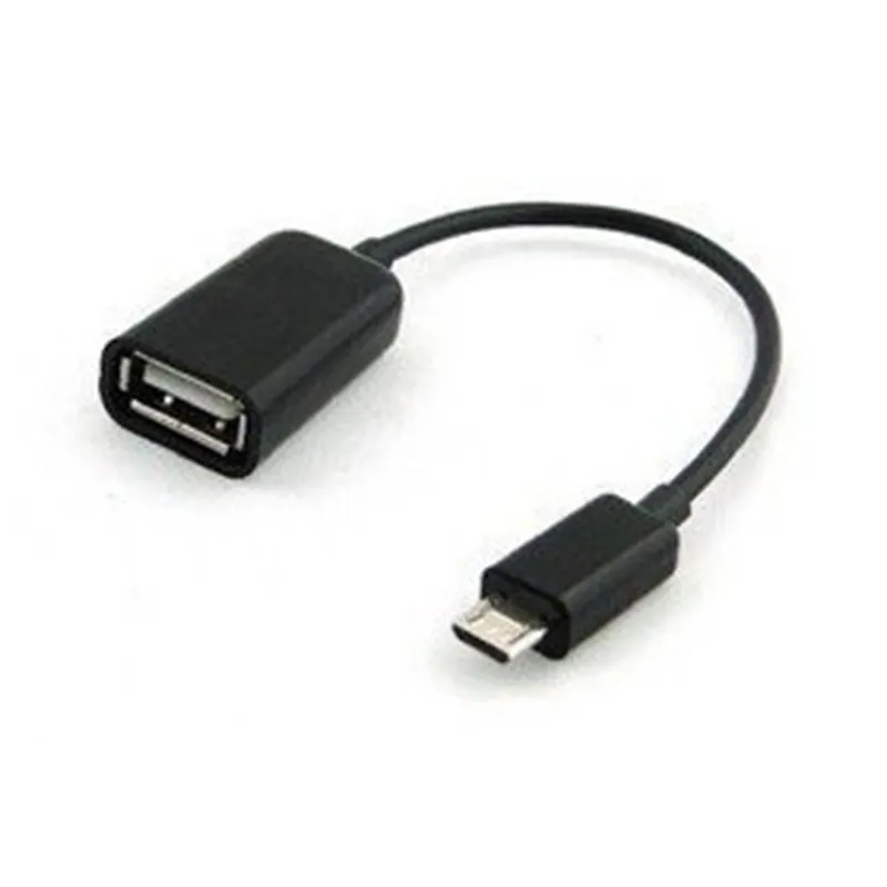 Portefeuille USB Женский к Micro USB 5 Pin Мужской адаптер хост-кабель OTG для камеры xiaomi huawei мобильный сотовый телефон Mp3 планшетный ПК