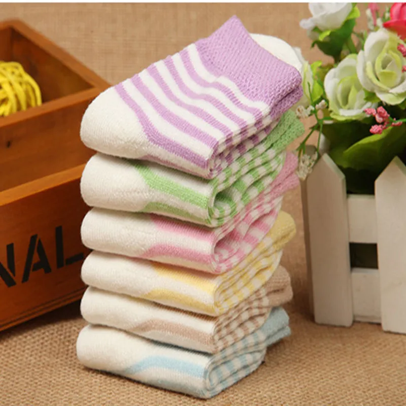 

HOT 1Pair Baby Boy Warm Cotton Socks For 0-24months Baby Girl Socks New Socks Infant Sock YS-ER5632