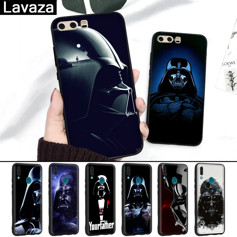 

Lavaza Darth Vader Star Wars Silicone Case for Huawei P8 Lite 2015 2017 P9 2016 Mini P10 P20 Pro P Smart 2019