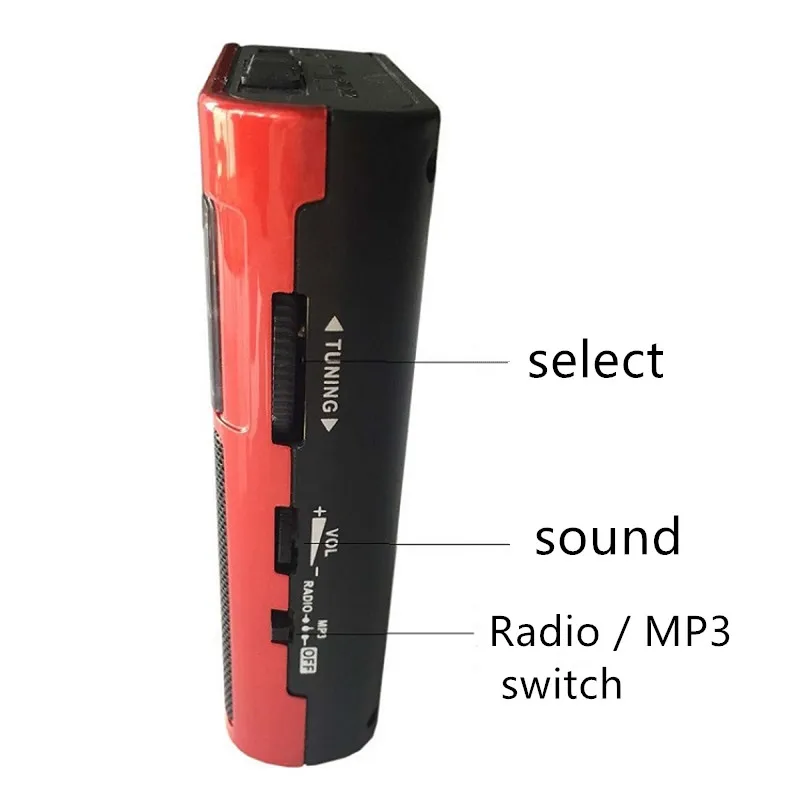 Ретро зарядка радио FM SW цифровой мир приемник внешняя антенна USB карта U диск плеер портативный динамик фонарик динамик