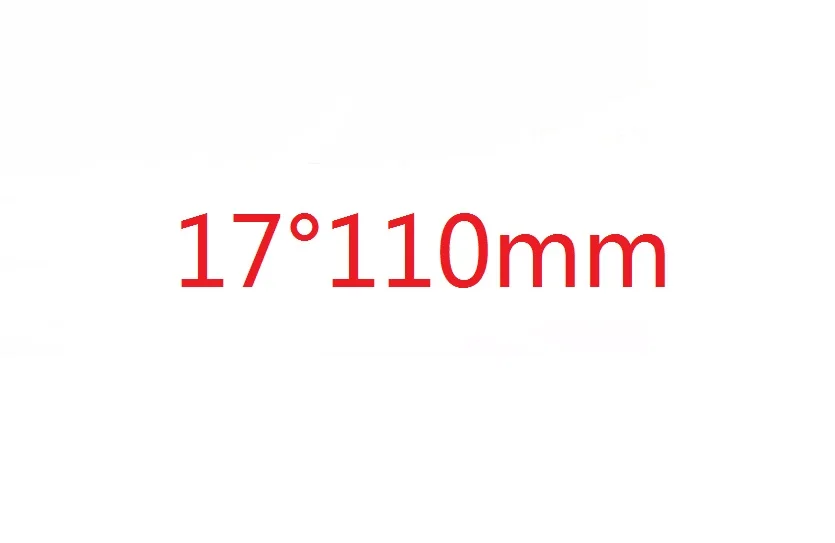 17 degrees 110mm Следующий велосипед части полный углеродного волокна стволовых 6 градусов или 17 градусов - Цвет: 17 degrees 110mm