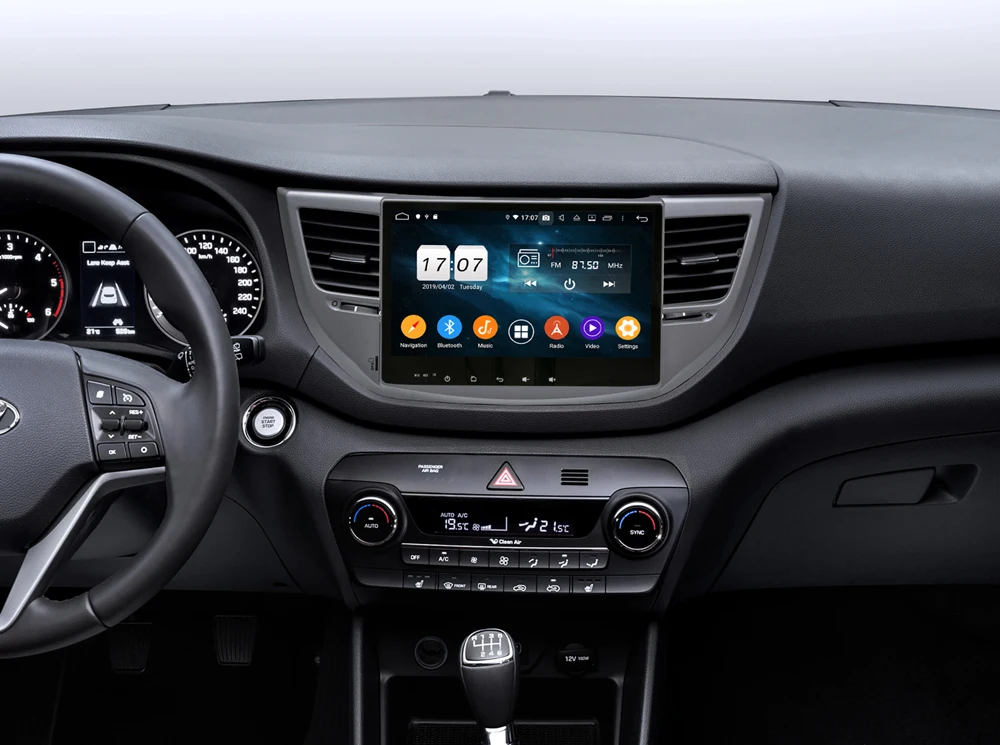 Sale Owtosin Car Radio Multimedia Video Player Navigation GPS Android 9.0 For Hyundai Tucson 2015 2016 2017 Car 4GB RAM 32GB ROM DSP 0