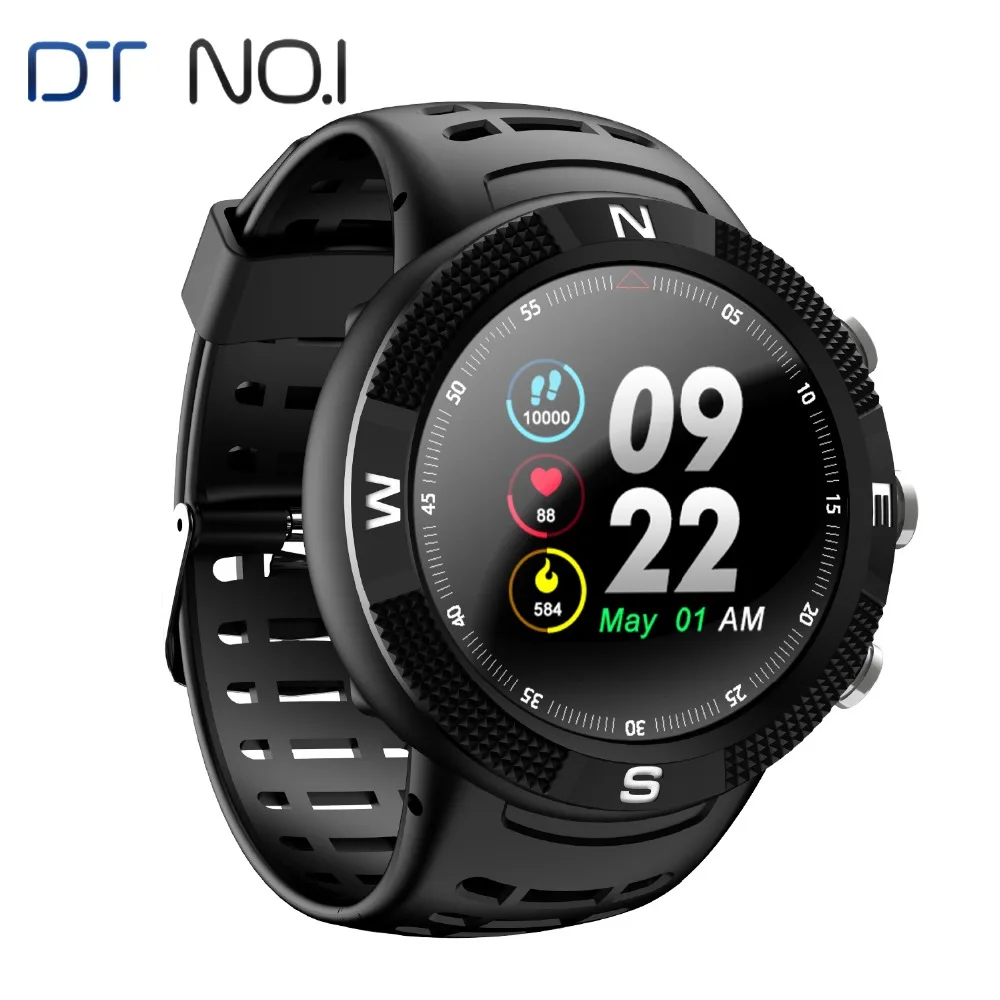 GPS часы DTN O.I NO.1 F18 умные Android компас Bluetooth 4 2 IP68 Водонепроницаемые Смарт шагомер