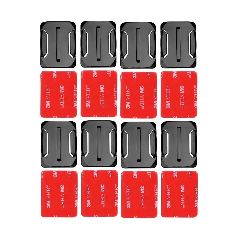 Go pro Accessories Sticker 8pcs Curved Adhesive Mount for GoPro HD Hero ...