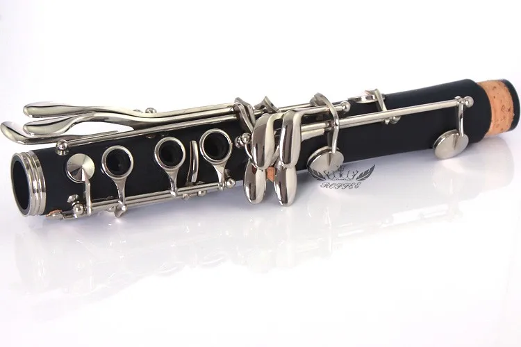 woodwind musical instrument ABS body nickel plated G tone turkish clarinet