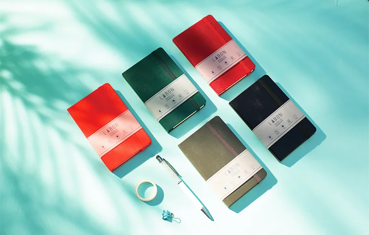 Capa Dura Grade Quadrada Bala Caderno Diário a5 3 Material escolar e de escritório
