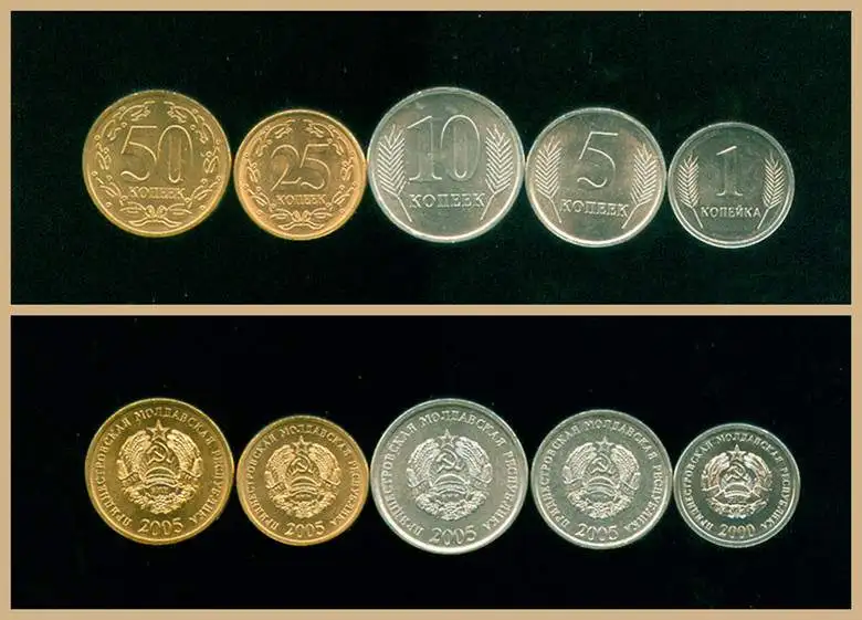 

Set 5pcs Republic of Chechnya Coins Sets Russia 100% real Original EU European Coin for Collection New