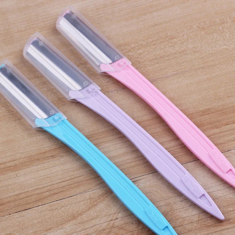 

Eyebrow Razor 1PC Face Care Mini Eyebrow Trimmer Shaving Razor Blades For Women Makeup Tools Anti-Bacterial Protection Film