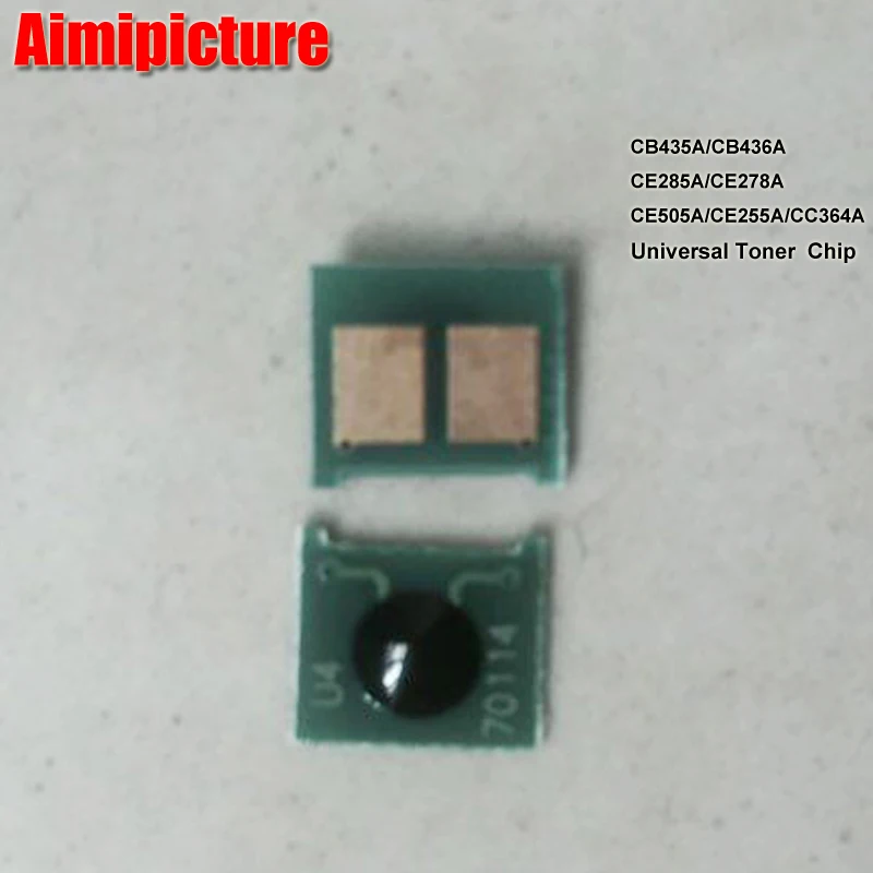 435A 35A 436A 36A 278A 78A 285A 85A 505A 05A 255A CC364A 364A Toner Cartridge Chip For HP printer Universal chip 20PCS/LOT