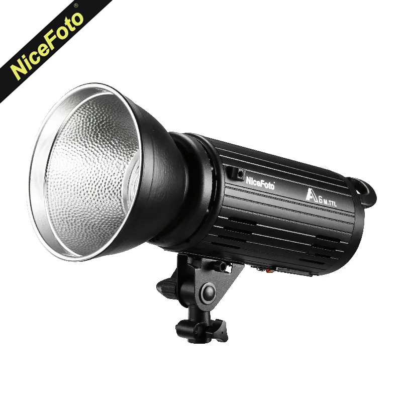Беспроводная вспышка NiceFoto A6 600Ws TTL HSS 1/20000 S 2 4G с питанием от батареи TX C02 для