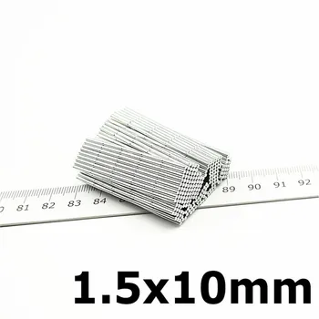 

Micro Magnet Stick 1.5x10 Diameter Precision Mini Metal Magnetic Cylinder Pins 1.5mm 0.06'' Medical Neodymium Sensor 100pcs