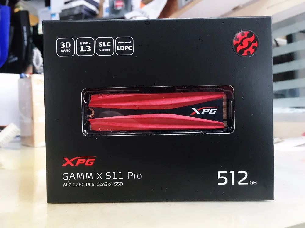 Твердотельный Накопитель ADATA XPG GAMMIX S11 Pro PCIe Gen3x4 M.2 2280 для настольного ноутбука, внутренний жесткий диск 256G 512G