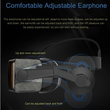 3D Glasses Virtual Reality TV Television Theater VR Glasses Headset Len Mirror For Samsung Iphone 4.7inch To 6.0inch Play Games