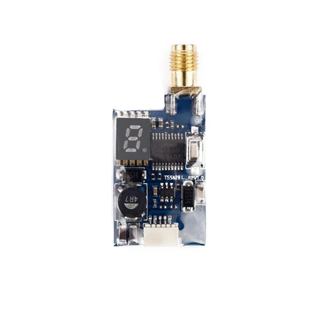 Ts5823L 5,8G Mini 25-200Mw 48Ch Rp-Sma Регулируемый Fpv передатчик
