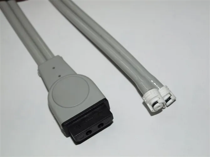 

Free shipping GE Double NIBP Extension Hose Tube with plastic Connector