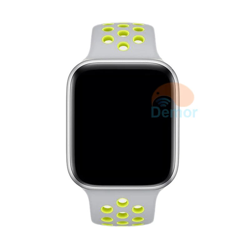 Bluetooth Смарт-часы IWO 8 44 мм Подключение Смарт-часы для мужчин и женщин iOS iPhone 5 6 7 9 huawei 2 sony 3 Android Phone Apple Watch 4 - Цвет: Grey Yellow