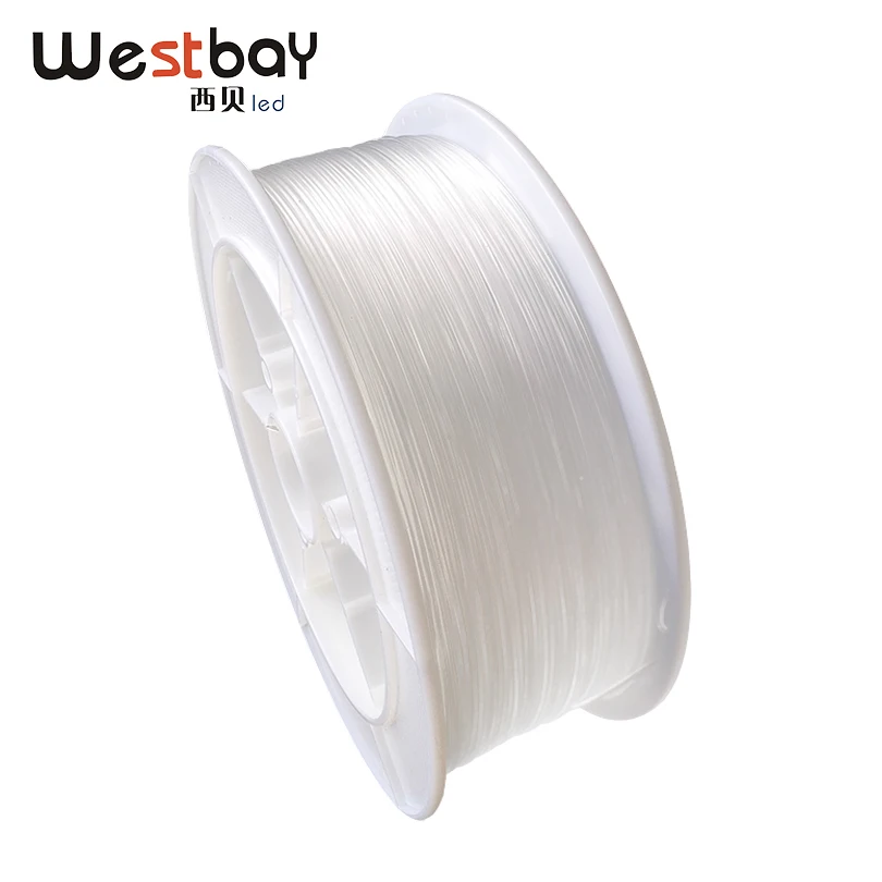 

Westbay 1.5mm 700m/Roll PMMA Plastic Fiber Optic End Glow Cable For DIY Lighting Decoration Starry Star Optical Fiber
