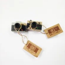 1 шт./лот, мини ретро деревянный прозрачный штамп, марочные штампы в форме камеры для скрапбукинга, бумажный блокнот, украшение альбома